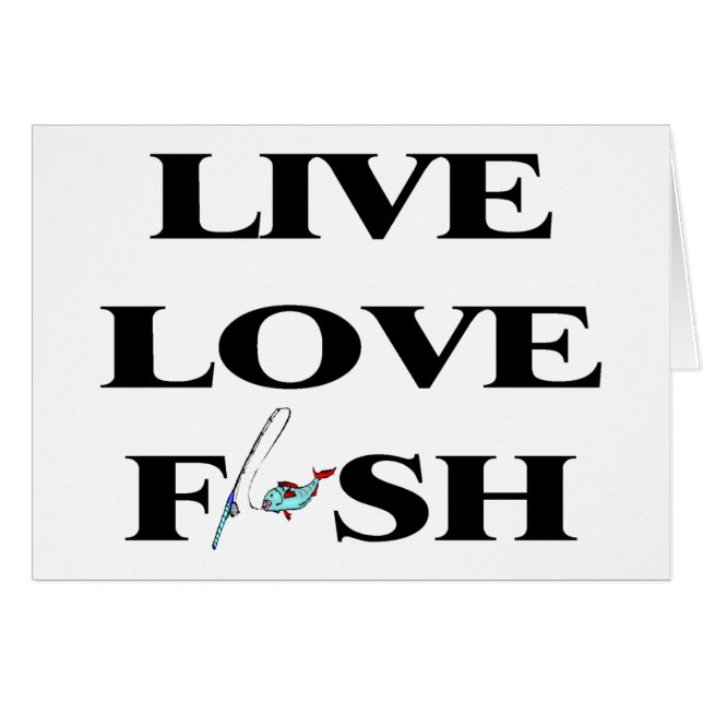 Live Love Fish (Front Horizontal)