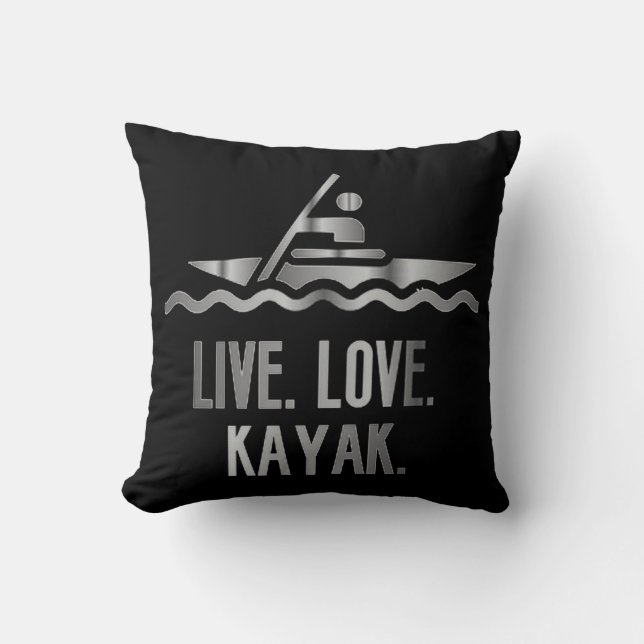 Live love kayak cushion (Front)