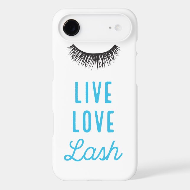 Live Love Lash Case-Mate iPhone Case (Back)