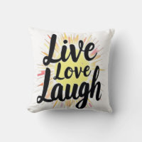 Live Love Laugh Motivational Burs