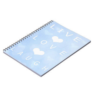 Live Love Laugh notebook
