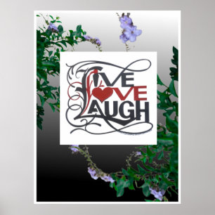 LIVE LOVE LAUGH POSTER