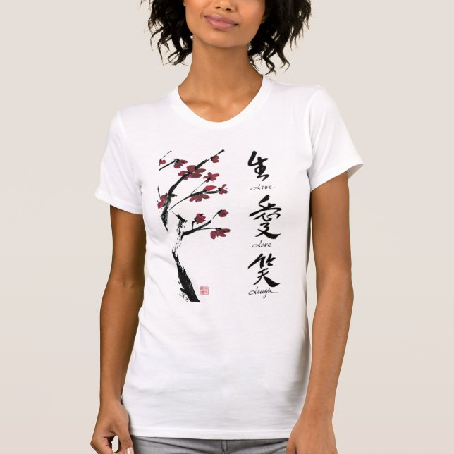 Live Love Laugh T-shirt (Front)