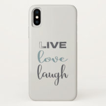 Live Love Laugh Typography