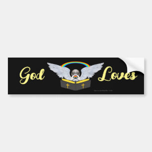  Live Love Laugh Your Alive Bumper sticker