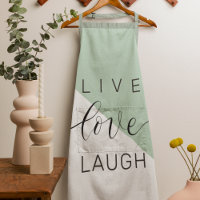 Live Love Laught Positive Motivation Mint Quote
