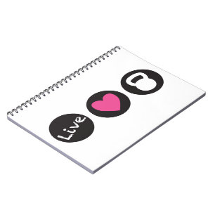 Live Love Lift - Notebook