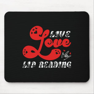 Live Love Lip Reading hearing loss awareness  Mouse Mat