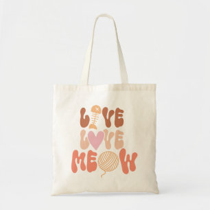 Live Love Meow Tote Bag