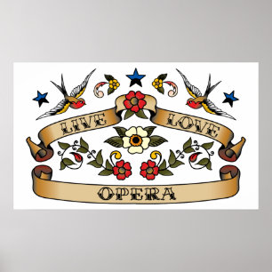Live Love Opera Poster