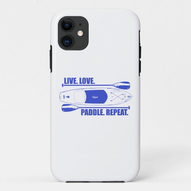 Live Love Paddle Repeat Case-Mate iPhone Case (Back)
