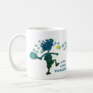LIVE LOVE PICKLEBALL COFFEE MUG