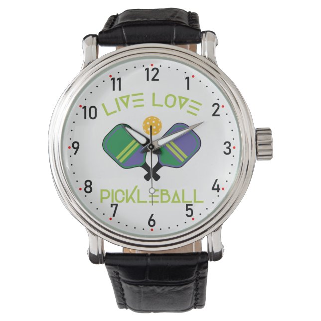 😍 Live, love , pickleball   Watch (Front)