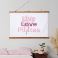 Live Love Pilates Lotus Wellness Calm Gift for Her
