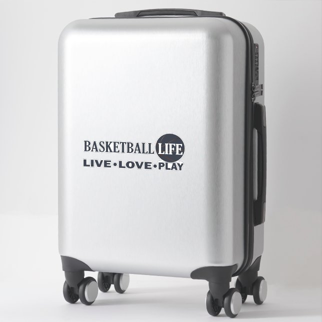 Live love play basketball life (Suitcase)