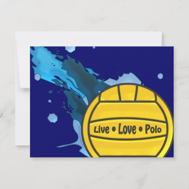 Live Love Polo - Event Invites (Front)