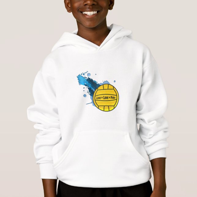 Live Love Polo - Water Polo Sweatshirts For Kids (Front)