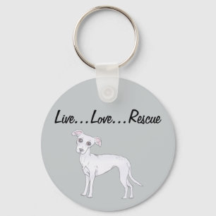 Live...Love...Rescue Key Ring