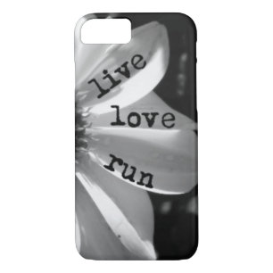 Live Love Run by Vetro Designs iPhone 8/7 Case