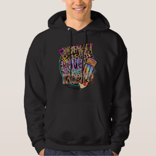 Live Love Teach Apple Teacher Life Teacher Hoodie
