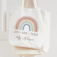 Live Love Teach Rainbow Teacher Appreciation