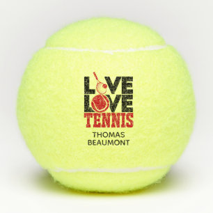 Live LOVE Tennis Balls