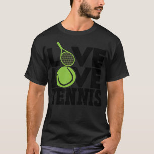 Live Love Tennis basketball fan gift 90s basketbal T-Shirt