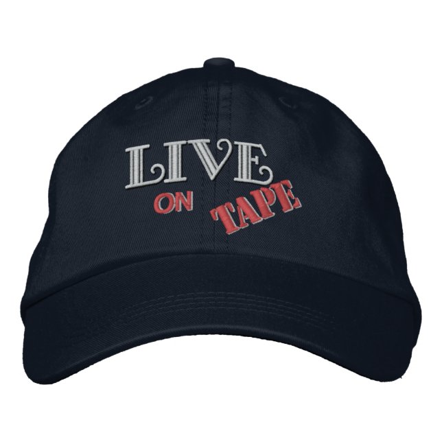 Live on Tape logo Embroidered Hat (Front)
