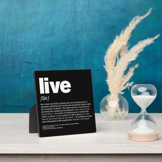 Live Plaque (Insitu)