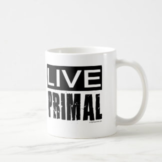 live primal / paleo diet coffee mug