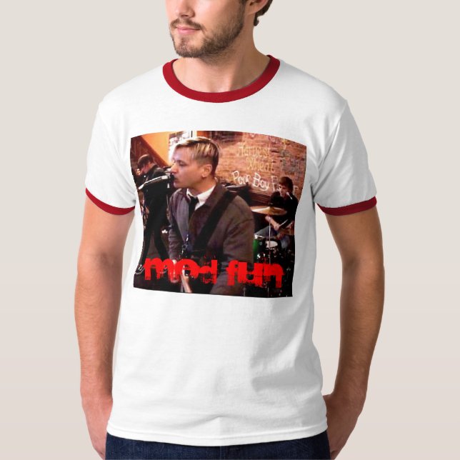 "Live" Ringer Tshirt (Front)