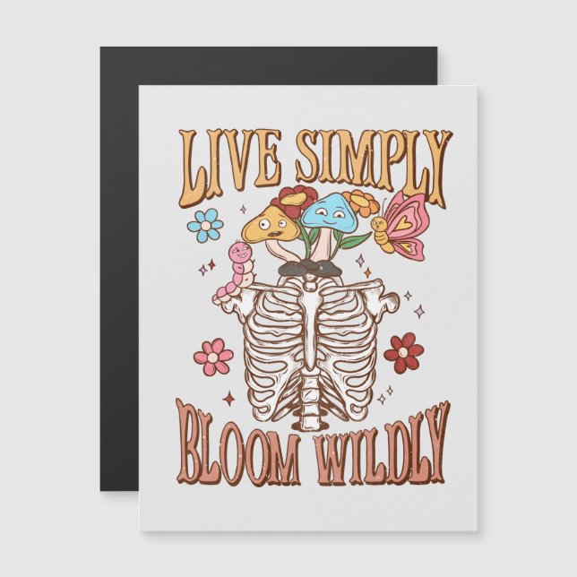 Live Simply, Bloom Wildly (Front/Back)