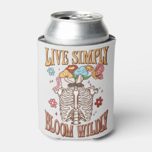 Live Simply, Bloom Wildly Can Cooler