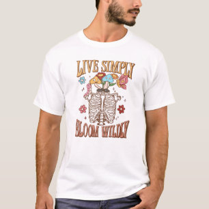 Live Simply, Bloom Wildly T-Shirt