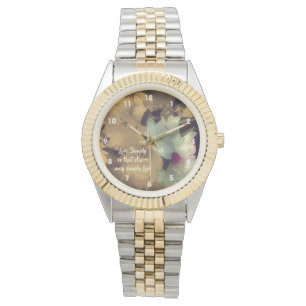 Live Simply Blossoms Inspirational Words   Watch