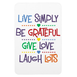 Live Simply Magnet