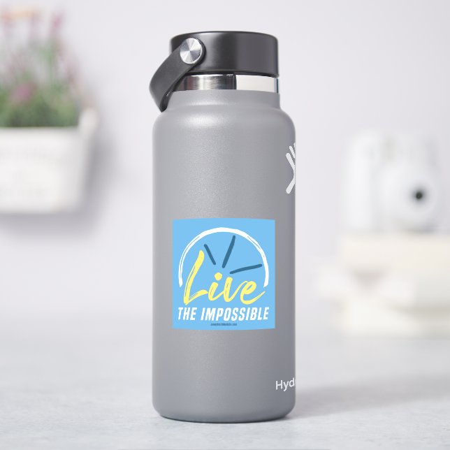 Live the Impossible Sticker (HydroFlask)