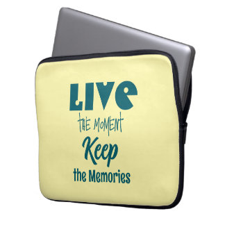 Live the Moment, Keep the Memories Electronics Bag