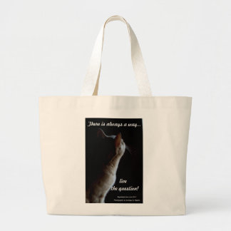 Live the question Tote bag
