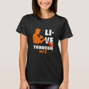 Live through glass T-Shirt