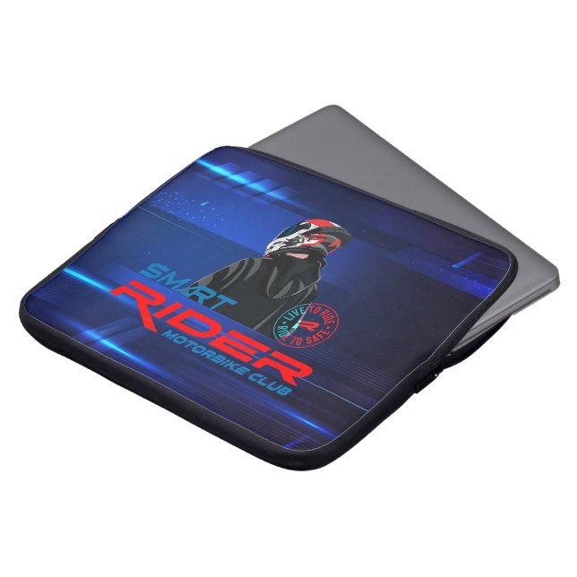 Live To Ride (Motorcycle) | Laptop Sleeve Bag 15" (Front Top)