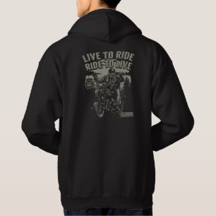 Live to Ride, Ride to Live Motorcycle Hoodie