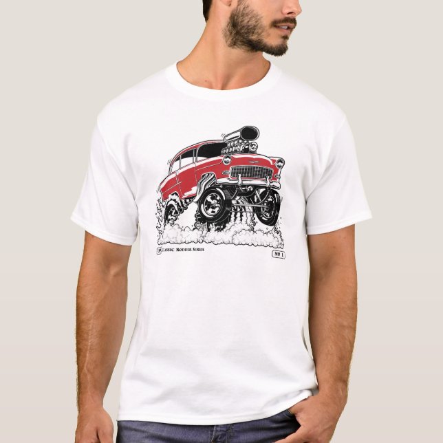 LIVE TO ROD 1955 Gasser-2 T-Shirt (Front)
