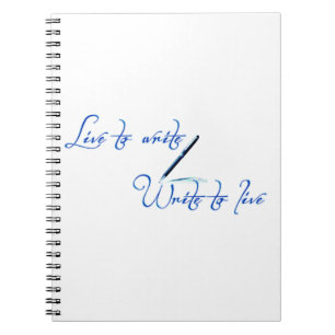 Live to Write Notebook
