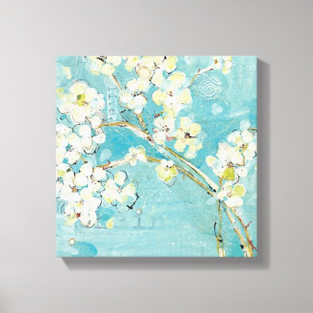 Live Turquoise Canvas Print (Front)
