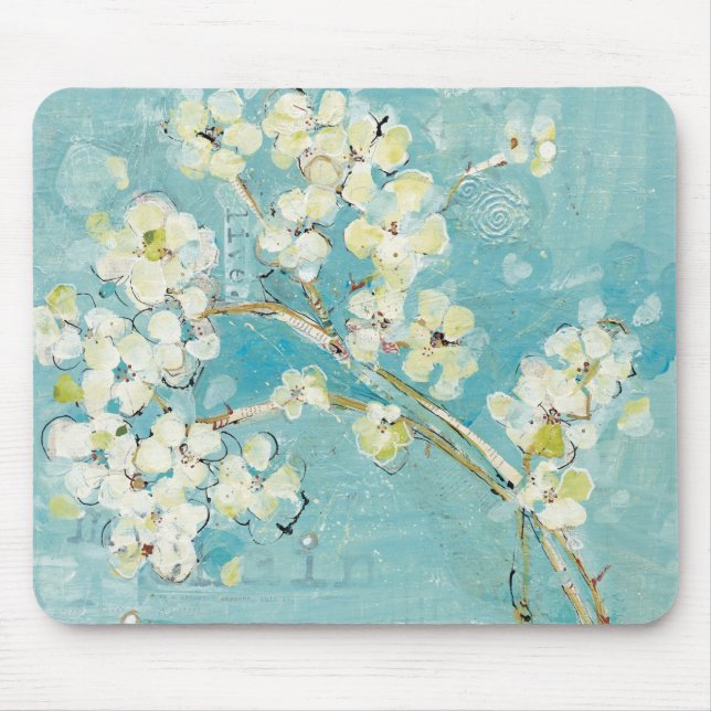 Live Turquoise Mouse Mat (Front)