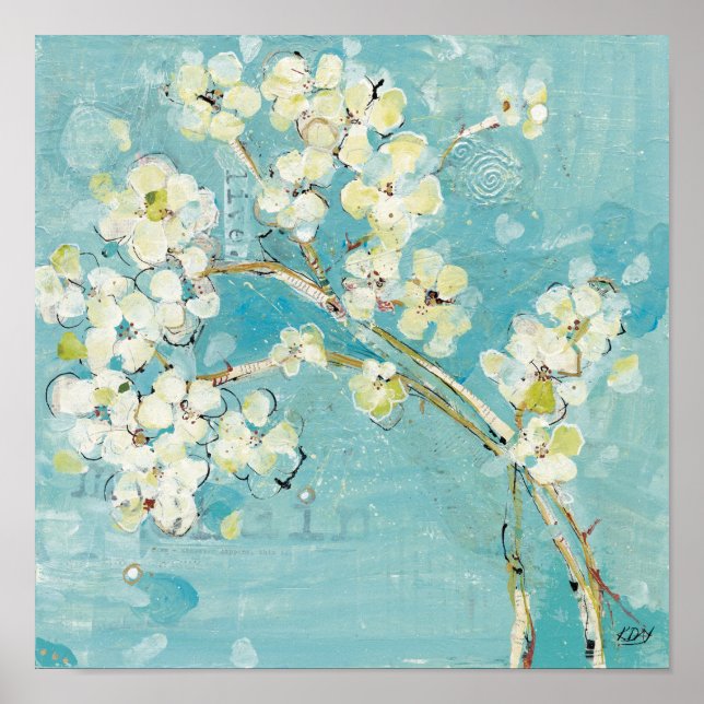 Live Turquoise Poster (Front)