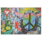 Live Upside Down Peace Sign Wall