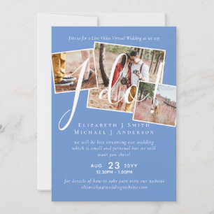 Live Video Chat Wedding or Couples Shower Invites