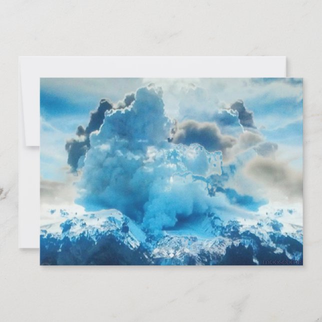 Live Volcano Invitations (Front)